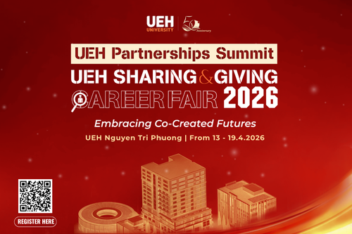 UEH Sharing & Giving Series – Career Fair 2026 and UEH Partnerships Summit