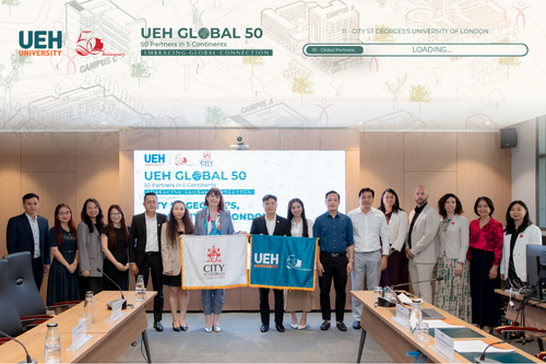 [UEH 50 Global Partners] Promoting academic collaboration and educational innovation between City St George’s, University of London and UEH