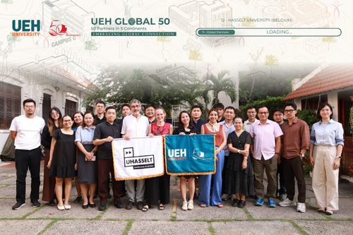 [UEH 50 Global Partners] UEH and Hasselt University: Building Sustainable Connections and Expanding Interdisciplinary Cooperation