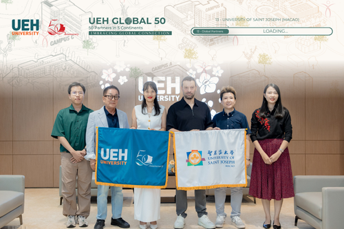 UEH College of Technology and Design and the University of Saint Joseph, Macao (USJ): Expanding Cooperation Opportunities in Training and Research