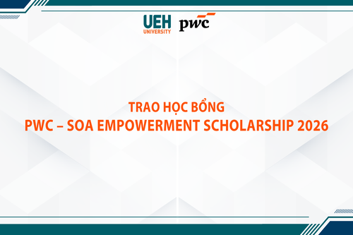 THÔNG BÁO KẾT QUẢ HỌC BỔNG “PWC – SOA EMPOWERMENT SCHOLARSHIP”
