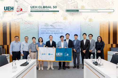 [UEH 50 Global Partners] UEH Signs Cooperation Agreement with Vietnam GS Industry Co., Ltd. to Promote Research and Application of Smart Urban Solutions