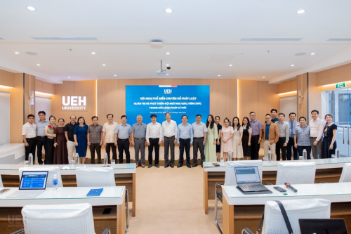 University of Economics Ho Chi Minh City (UEH) Organizes a Legal Symposium on "Governance and Development of Teaching Staff and Public Employees in the New Legal Context"
