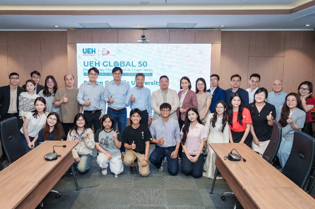 [UEH 50 Global Partners] UEH và FJCU tăng cường hợp tác học thuật, mở rộng cơ hội học tập quốc tế cho người học