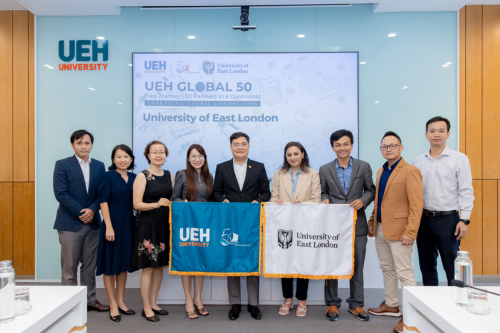 Strengthening International Academic Connectivity: UEH College of Business welcomes and Holds a Working Session with University of East London, United Kingdom