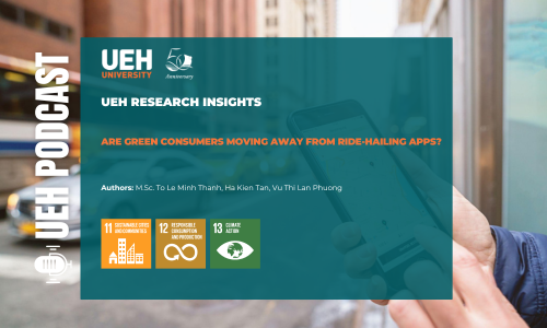 [Research Contribution] Are Green Consumers Moving Away from Ride-Hailing Apps?