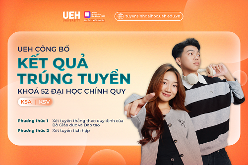 UEH công bố kết quả xét tuyển Đại học chính quy năm 2026 - Gia tăng cơ hội học tập quốc tế