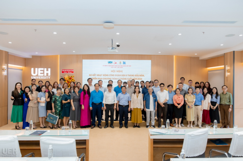 UEH Trade Union holds a meeting to celebrate the 97th anniversary of the Vietnam Trade Union and a conference reviewing activities in the first six months and implementing the program for the last six months of 2026