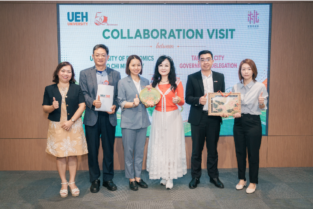 UEH mở rộng kết nối giáo dục, công nghệ và doanh nghiệp cùng Thành phố Đào Viên, Đài Loan (Trung Quốc)