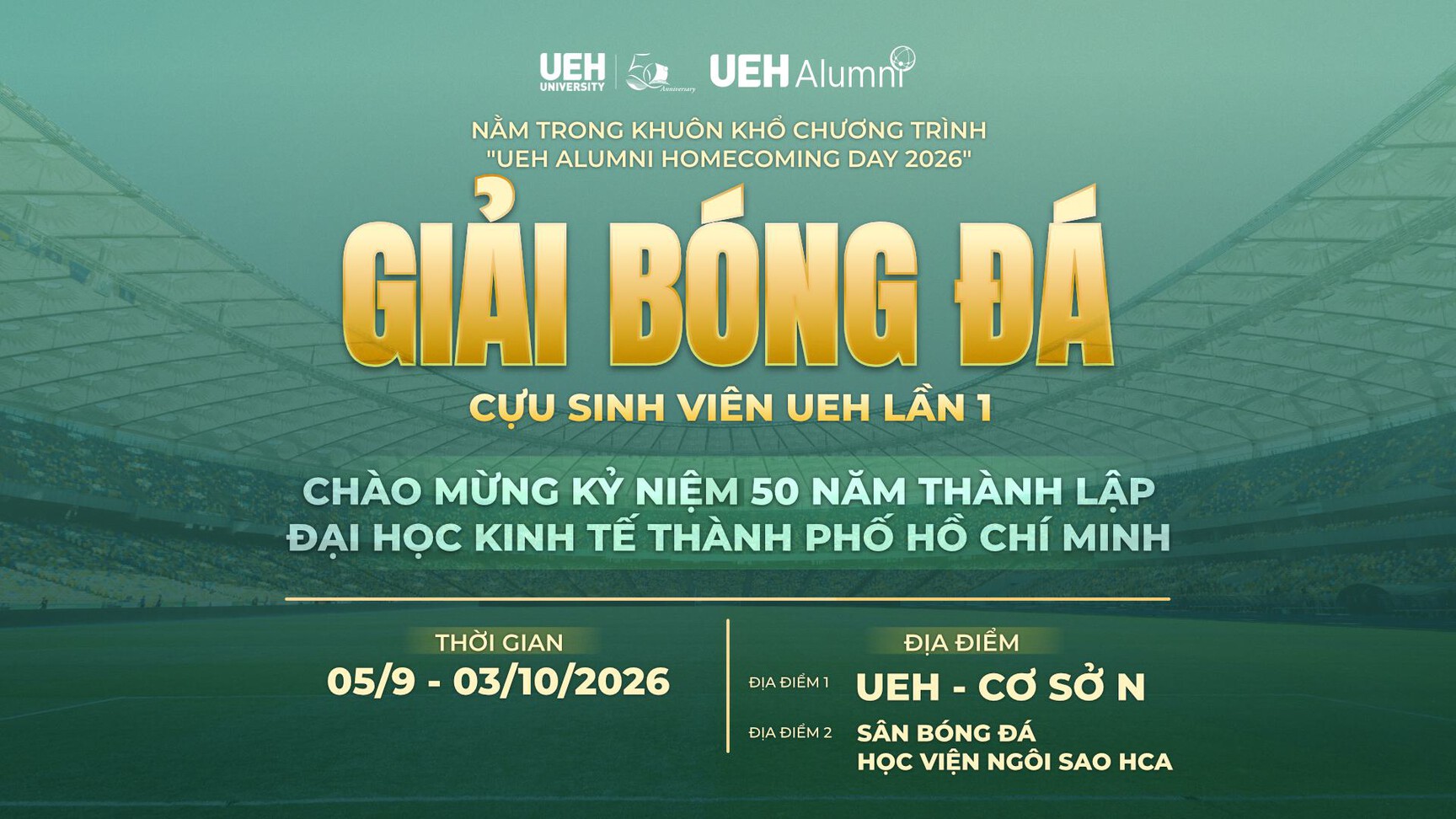 Giải Bóng đá Cựu sinh viên UEH lần 1