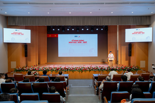 University of Economics Ho Chi Minh City Hosts Commencement Ceremony for the 2026–2027 Academic Year, Marking a Special Milestone in the 50-Year Journey
