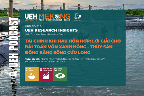 [Research Contribution] Tài chính khí hậu hỗn hợp: Lời giải cho bài toán vốn xanh nông - thủy sản Đồng bằng Sông Cửu Long