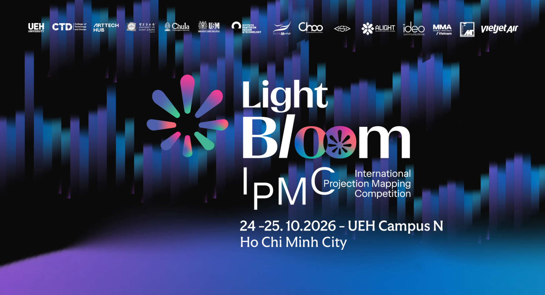 UEH tổ chức International Projection Mapping Competition and Festival 2026: Tôn vinh di sản văn hóa thông qua nghệ thuật trình chiếu projection mapping
