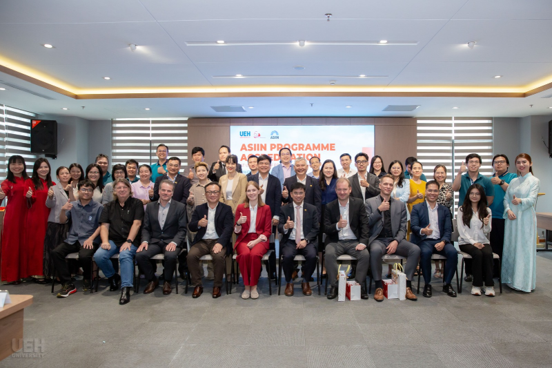 UEH Welcomes ASIIN Expert Delegation to Assess Three Academic Programs Against International Standards