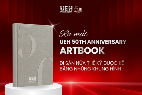 [UEH 50 năm] UEH 50th Anniversary Artbook: Di sản nửa thế kỷ được kể bằng những khung hình